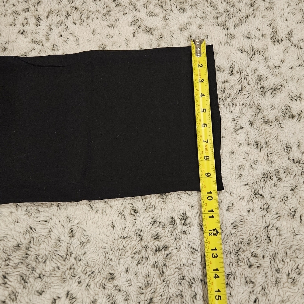 Armani Collezioni Antinea 100% Virgin Wool Black Trousers RN#103723 Sz 2 Vintage - Picture 10 of 11